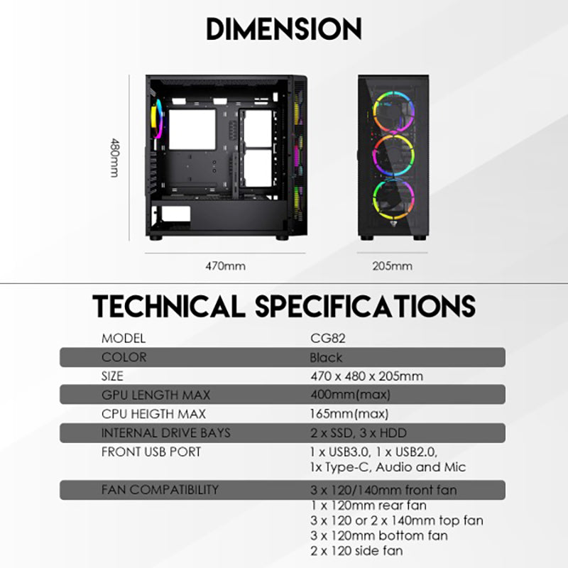Fantech CG82 Fantech CG82